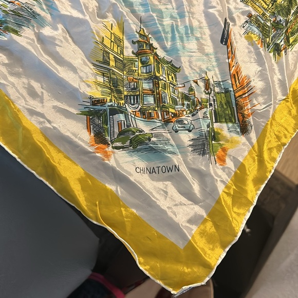 Vintage SAN FRANCISCO Souvenir Scarf - Picture 7 of 14